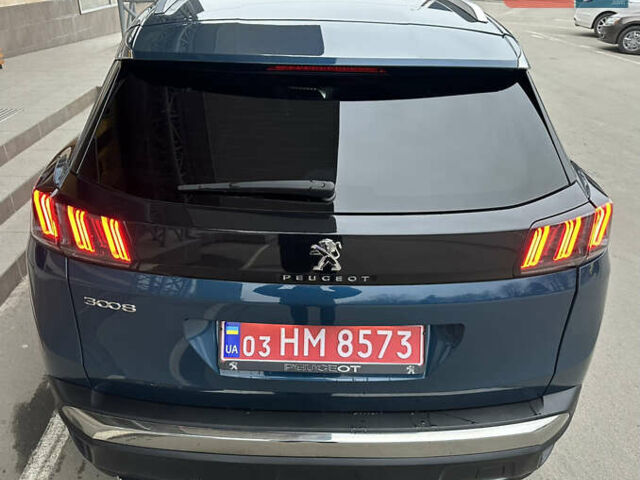 Синий Пежо 3008, объемом двигателя 1.5 л и пробегом 175 тыс. км за 22499 $, фото 44 на Automoto.ua