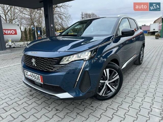 Синий Пежо 3008, объемом двигателя 1.5 л и пробегом 117 тыс. км за 23250 $, фото 9 на Automoto.ua