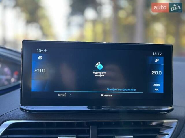 Синий Пежо 3008, объемом двигателя 1.5 л и пробегом 168 тыс. км за 23650 $, фото 33 на Automoto.ua