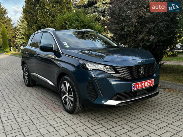 Синий Пежо 3008, объемом двигателя 1.5 л и пробегом 170 тыс. км за 23350 $, фото 14 на Automoto.ua