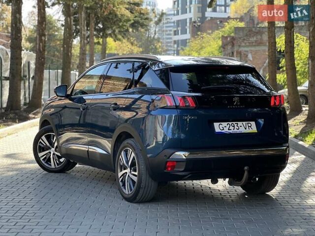 Синий Пежо 3008, объемом двигателя 1.5 л и пробегом 168 тыс. км за 23650 $, фото 8 на Automoto.ua