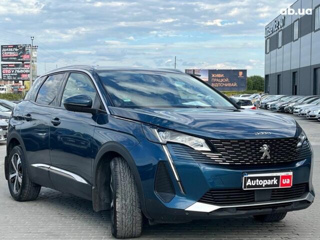 Синій Пежо 3008, об'ємом двигуна 2 л та пробігом 73 тис. км за 27790 $, фото 4 на Automoto.ua