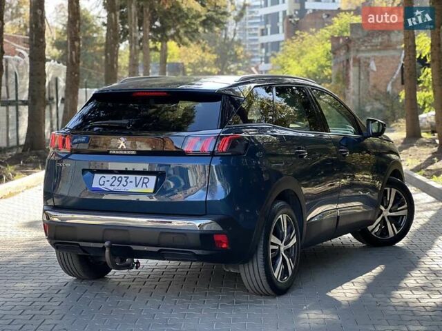 Синий Пежо 3008, объемом двигателя 1.5 л и пробегом 168 тыс. км за 23650 $, фото 5 на Automoto.ua