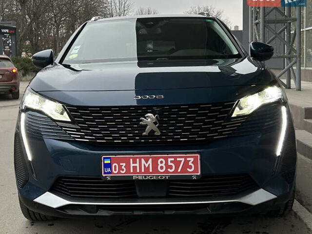 Синий Пежо 3008, объемом двигателя 1.5 л и пробегом 175 тыс. км за 22499 $, фото 2 на Automoto.ua