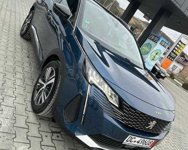 Синий Пежо 3008, объемом двигателя 1.5 л и пробегом 117 тыс. км за 23250 $, фото 21 на Automoto.ua