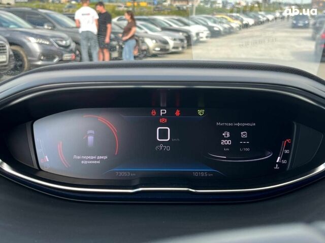 Синій Пежо 3008, об'ємом двигуна 2 л та пробігом 73 тис. км за 27790 $, фото 18 на Automoto.ua
