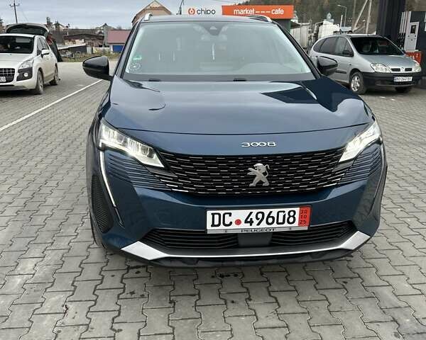 Синий Пежо 3008, объемом двигателя 1.5 л и пробегом 117 тыс. км за 23250 $, фото 18 на Automoto.ua