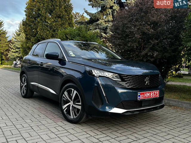 Синий Пежо 3008, объемом двигателя 1.5 л и пробегом 170 тыс. км за 23350 $, фото 81 на Automoto.ua