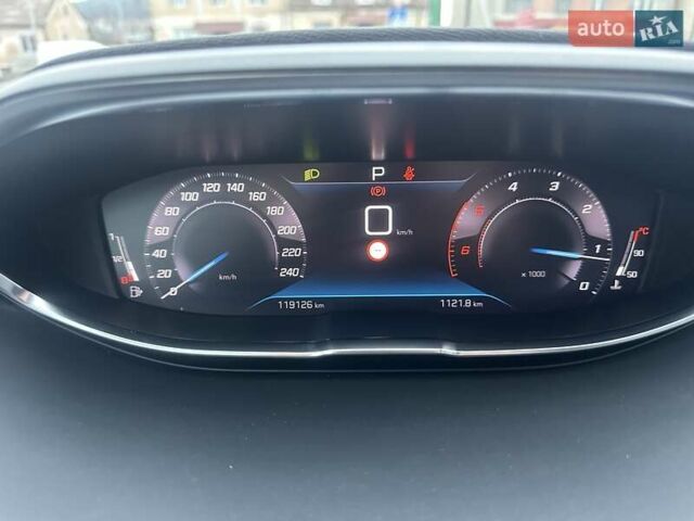 Синий Пежо 3008, объемом двигателя 1.5 л и пробегом 117 тыс. км за 23250 $, фото 40 на Automoto.ua