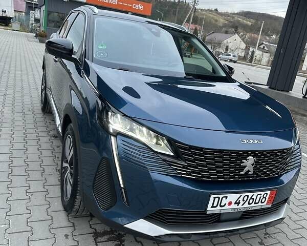 Синий Пежо 3008, объемом двигателя 1.5 л и пробегом 117 тыс. км за 23250 $, фото 16 на Automoto.ua