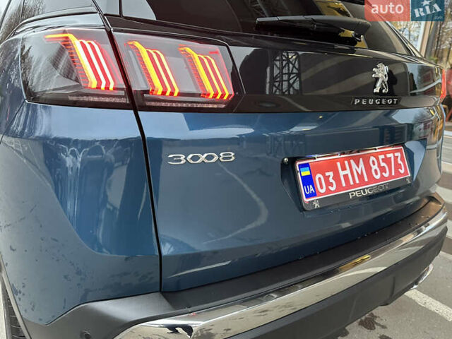 Синий Пежо 3008, объемом двигателя 1.5 л и пробегом 175 тыс. км за 22499 $, фото 49 на Automoto.ua