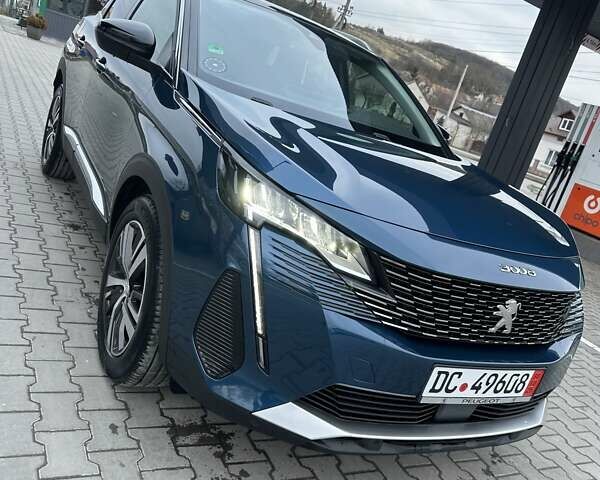 Синий Пежо 3008, объемом двигателя 1.5 л и пробегом 117 тыс. км за 23250 $, фото 14 на Automoto.ua