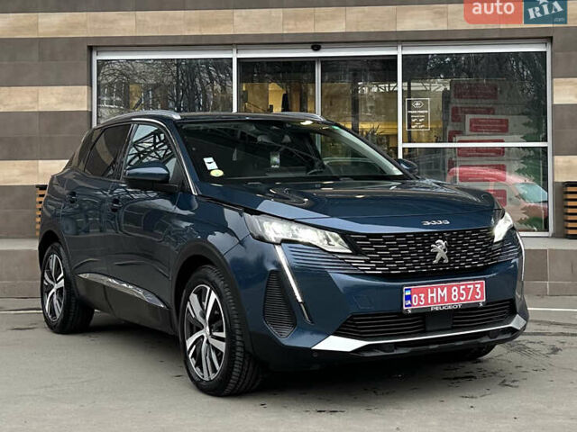 Синий Пежо 3008, объемом двигателя 1.5 л и пробегом 175 тыс. км за 22499 $, фото 3 на Automoto.ua