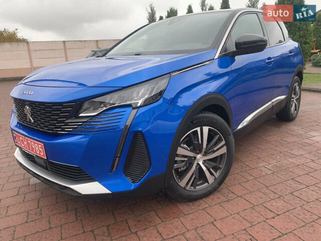 Синий Пежо 3008, объемом двигателя 1.5 л и пробегом 159 тыс. км за 22700 $, фото 2 на Automoto.ua