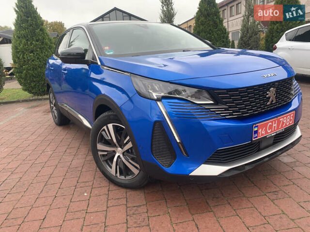Синий Пежо 3008, объемом двигателя 1.5 л и пробегом 159 тыс. км за 22700 $, фото 3 на Automoto.ua