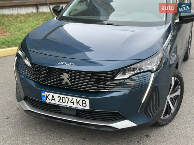 Синій Пежо 3008, об'ємом двигуна 2 л та пробігом 98 тис. км за 26800 $, фото 3 на Automoto.ua