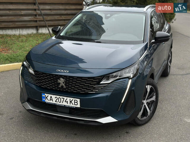 Синій Пежо 3008, об'ємом двигуна 2 л та пробігом 98 тис. км за 26800 $, фото 4 на Automoto.ua