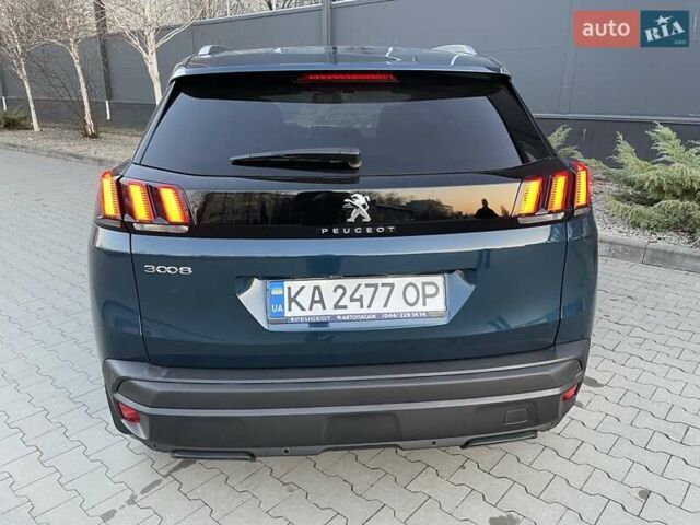 Синий Пежо 3008, объемом двигателя 1.5 л и пробегом 36 тыс. км за 25900 $, фото 5 на Automoto.ua
