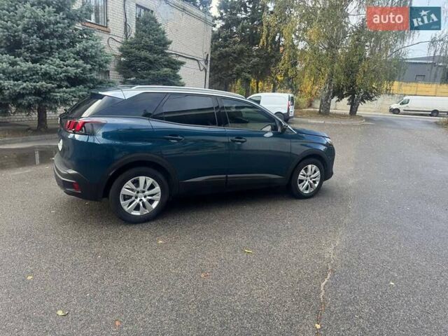 Синий Пежо 3008, объемом двигателя 1.5 л и пробегом 39 тыс. км за 28500 $, фото 4 на Automoto.ua