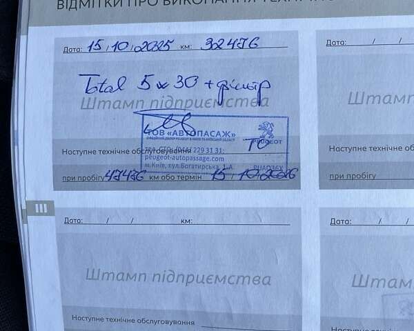 Синій Пежо 3008, об'ємом двигуна 1.5 л та пробігом 35 тис. км за 26700 $, фото 27 на Automoto.ua