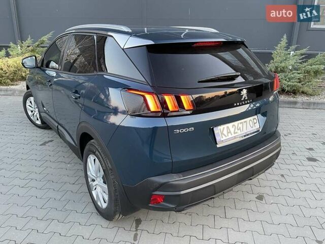 Синий Пежо 3008, объемом двигателя 1.5 л и пробегом 36 тыс. км за 25900 $, фото 4 на Automoto.ua