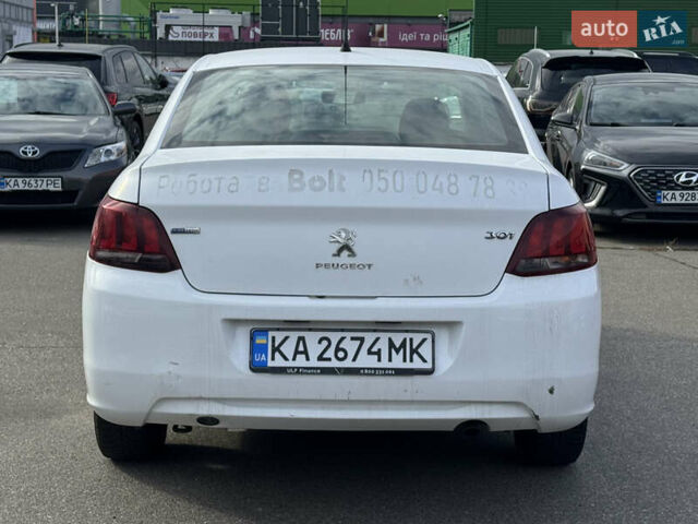 Пежо 301 2018 у Києві на Automoto.ua Білий Пежо 301, об'ємом двигуна 1.2 л та пробігом 157 тис. км за 3900 $, фото 5 на Automoto.ua