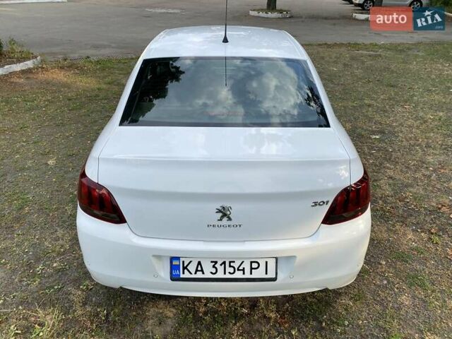 Пежо 301 2019 в Киеве на Automoto.ua Белый Пежо 301, объемом двигателя 1.59 л и пробегом 62 тыс. км за 9000 $, фото 7 на Automoto.ua