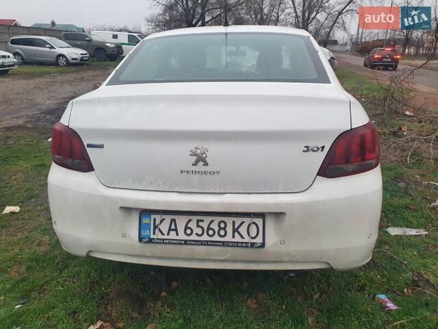 Білий Пежо 301, об'ємом двигуна 1.2 л та пробігом 235 тис. км за 3600 $, фото 1 на Automoto.ua