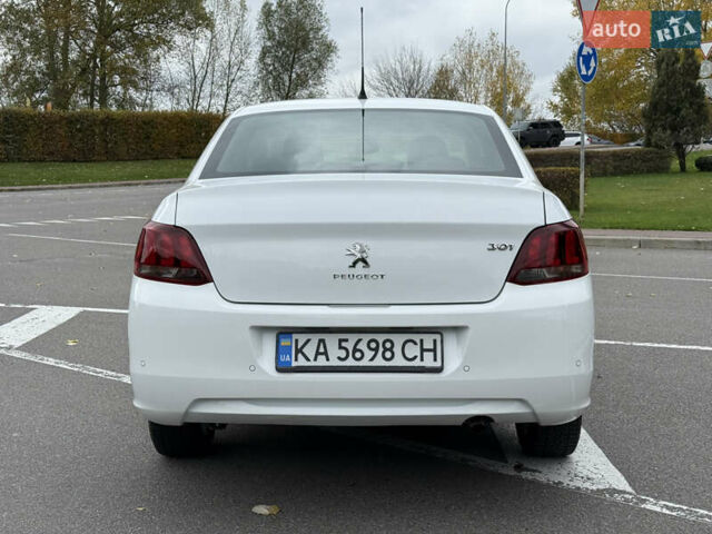 Пежо 301 2021 у Києві на Automoto.ua Білий Пежо 301, об'ємом двигуна 1.59 л та пробігом 71 тис. км за 11500 $, фото 14 на Automoto.ua