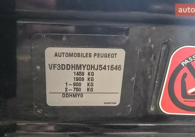 Черный Пежо 301, объемом двигателя 1.2 л и пробегом 112 тыс. км за 8000 $, фото 7 на Automoto.ua