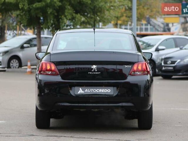 Пежо 301 2019 в Киеве на Automoto.ua Черный Пежо 301, объемом двигателя 1.59 л и пробегом 42 тыс. км за 11500 $, фото 5 на Automoto.ua
