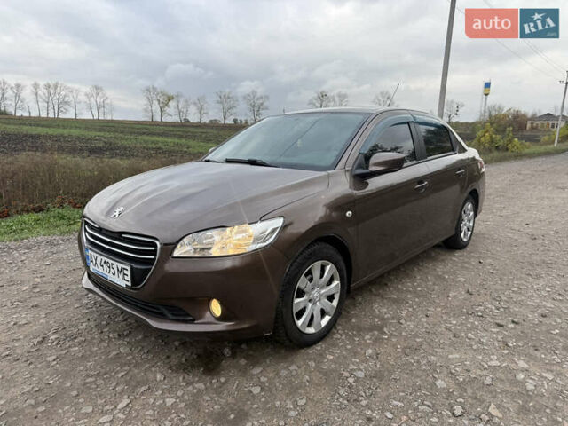 Пежо 301 2015 у Харкові на Automoto.ua Коричневий Пежо 301, об'ємом двигуна 1.2 л та пробігом 170 тис. км за 4200 $, фото 3 на Automoto.ua