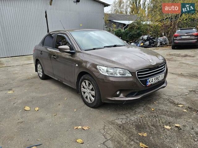 Пежо 301 2015 в Киеве на Automoto.ua Коричневый Пежо 301, объемом двигателя 1.2 л и пробегом 170 тыс. км за 5000 $, фото 12 на Automoto.ua