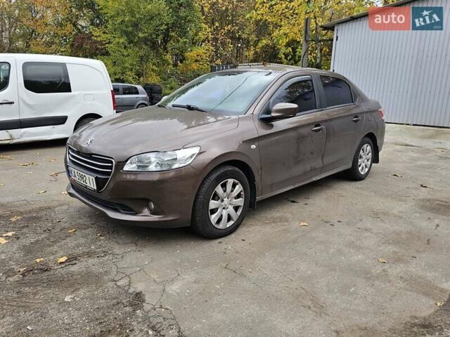 Пежо 301 2015 в Киеве на Automoto.ua Коричневый Пежо 301, объемом двигателя 1.2 л и пробегом 170 тыс. км за 5000 $, фото 4 на Automoto.ua