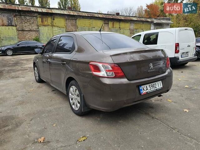 Пежо 301 2015 в Киеве на Automoto.ua Коричневый Пежо 301, объемом двигателя 1.2 л и пробегом 170 тыс. км за 5000 $, фото 2 на Automoto.ua