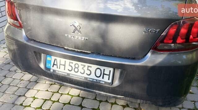 Пежо 301 2020 в Виннице на Automoto.ua Серый Пежо 301, объемом двигателя 1.59 л и пробегом 15 тыс. км за 12000 $, фото 5 на Automoto.ua