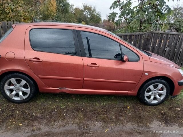 Бежевый Пежо 307, объемом двигателя 2 л и пробегом 260 тыс. км за 3500 $, фото 6 на Automoto.ua
