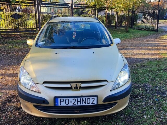 Бежевый Пежо 307, объемом двигателя 2 л и пробегом 370 тыс. км за 1600 $, фото 1 на Automoto.ua