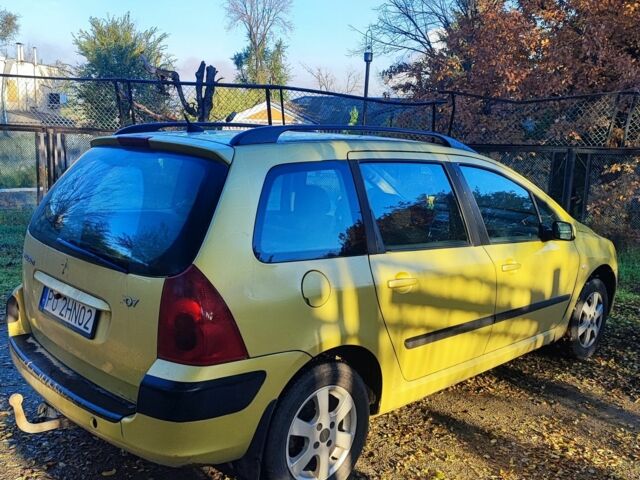 Бежевый Пежо 307, объемом двигателя 2 л и пробегом 370 тыс. км за 1600 $, фото 5 на Automoto.ua