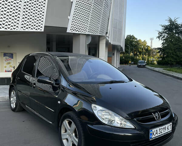 Чорний Пежо 307, об'ємом двигуна 2 л та пробігом 101 тис. км за 4399 $, фото 1 на Automoto.ua