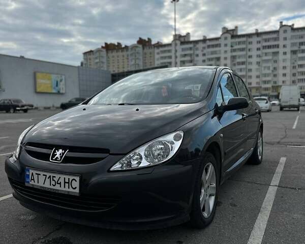 Черный Пежо 307, объемом двигателя 1.59 л и пробегом 280 тыс. км за 4100 $, фото 4 на Automoto.ua