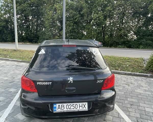 Чорний Пежо 307, об'ємом двигуна 2 л та пробігом 258 тис. км за 5200 $, фото 4 на Automoto.ua