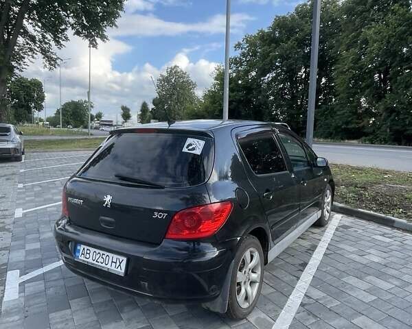 Чорний Пежо 307, об'ємом двигуна 2 л та пробігом 258 тис. км за 5200 $, фото 6 на Automoto.ua