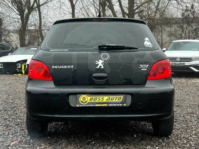 Чорний Пежо 307, об'ємом двигуна 1.6 л та пробігом 310 тис. км за 5300 $, фото 4 на Automoto.ua