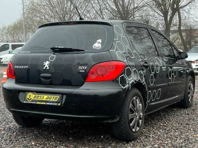 Чорний Пежо 307, об'ємом двигуна 1.6 л та пробігом 310 тис. км за 5300 $, фото 5 на Automoto.ua