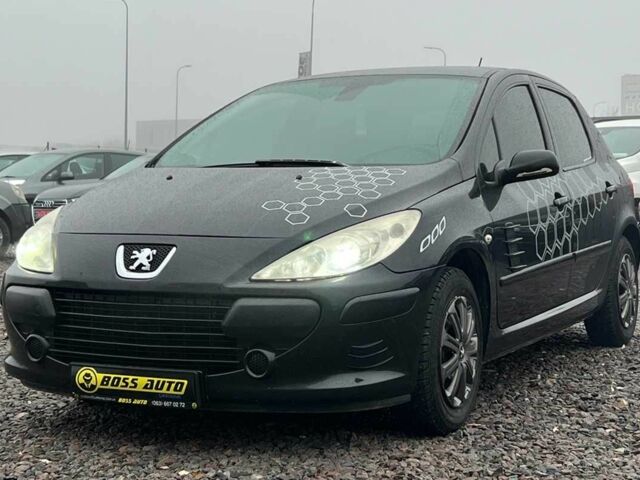 Чорний Пежо 307, об'ємом двигуна 1.6 л та пробігом 310 тис. км за 5300 $, фото 2 на Automoto.ua