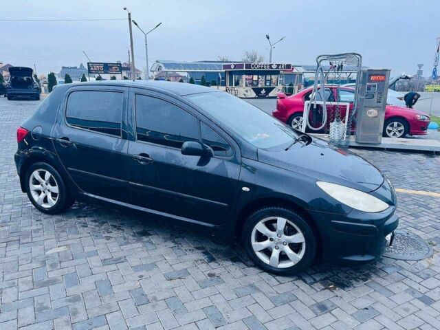 Чорний Пежо 307, об'ємом двигуна 2 л та пробігом 219 тис. км за 3600 $, фото 1 на Automoto.ua