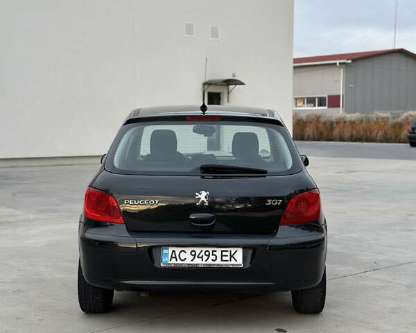 Пежо 307 2007 в Луцке на Automoto.ua Черный Пежо 307, объемом двигателя 1.6 л и пробегом 223 тыс. км за 4900 $, фото 3 на Automoto.ua