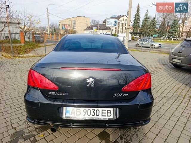 Чорний Пежо 307, об'ємом двигуна 2 л та пробігом 200 тис. км за 4600 $, фото 8 на Automoto.ua