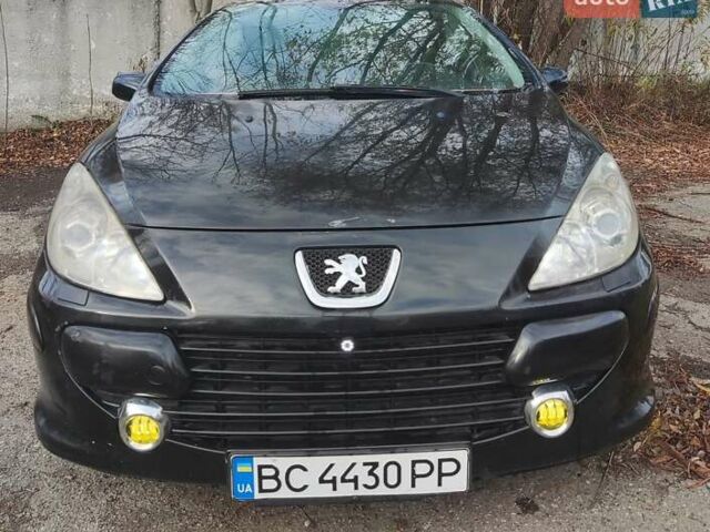 Черный Пежо 307, объемом двигателя 2 л и пробегом 185 тыс. км за 5300 $, фото 4 на Automoto.ua